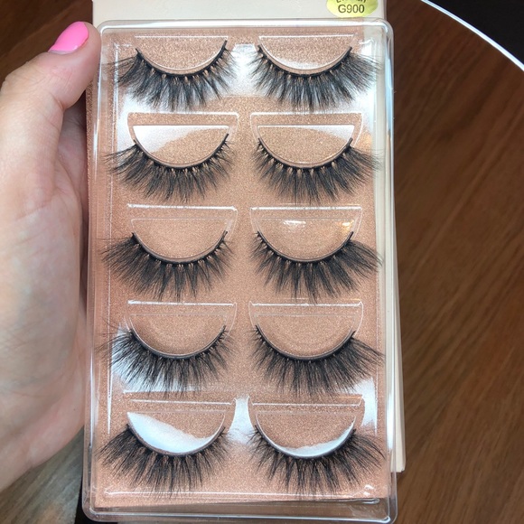 🆕Mink Eyelashes Pack of 5 Pairs - Picture 5 of 7